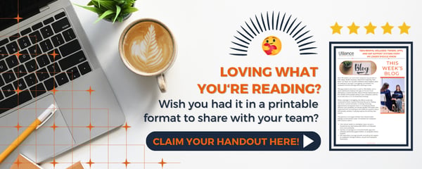 A CTA that offers this blog as a PDF download, click to claim your handout here