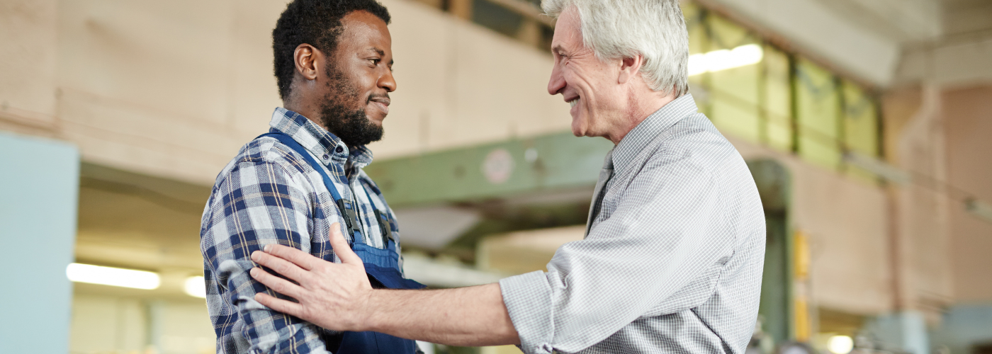 Employee struggling with stress at work and receiving support from Ulliance EAP services