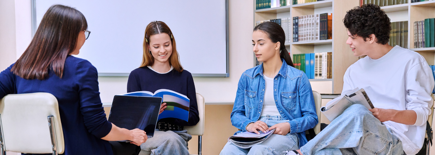Teen getting support from The Ulliance Life Advisor EAP Resources